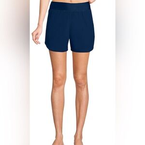Lands End Women’s Quick Dry Pull on Board Shorts Size 12 EUC